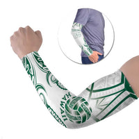 Custom Hawaii Volleyball Arm Sleeves Polynesian Pattern - Polynesian Pride
