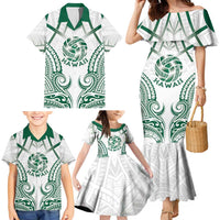 Custom Hawaii Volleyball Family Matching Mermaid Dress and Hawaiian Shirt Polynesian Pattern LT05 - Polynesian Pride