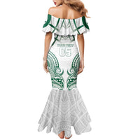 Custom Hawaii Volleyball Family Matching Mermaid Dress and Hawaiian Shirt Polynesian Pattern - Polynesian Pride