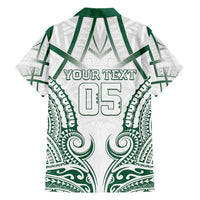 Custom Hawaii Volleyball Family Matching Short Sleeve Bodycon Dress and Hawaiian Shirt Polynesian Pattern - Polynesian Pride