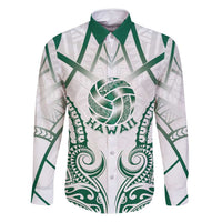 Custom Hawaii Volleyball Family Matching Summer Maxi Dress and Hawaiian Shirt Polynesian Pattern - Polynesian Pride