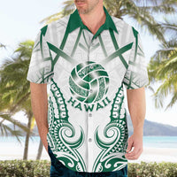 Custom Hawaii Volleyball Hawaiian Shirt Polynesian Pattern - Polynesian Pride