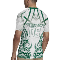 Custom Hawaii Volleyball Rugby Jersey Polynesian Pattern - Polynesian Pride