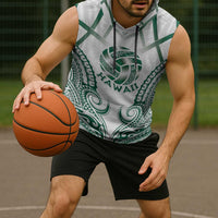 Custom Hawaii Volleyball Sleeveless Hoodie Polynesian Pattern - Polynesian Pride