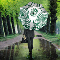 Hawaii Volleyball Umbrella Polynesian Pattern - Polynesian Pride