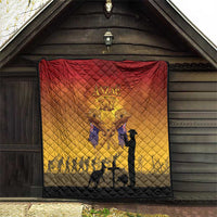 ANZAC Day Quilt Australia And New Zealand Slouch Hats