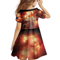 Honouring The ANZAC Spirit Family Matching Long Sleeve Bodycon Dress and Hawaiian Shirt Gallipoli Lest We Forget LT05 - Polynesian Pride