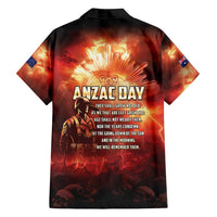 Honouring The ANZAC Spirit Family Matching Off Shoulder Short Dress and Hawaiian Shirt Gallipoli Lest We Forget LT05 - Polynesian Pride