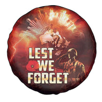 Honouring The ANZAC Spirit Spare Tire Cover Gallipoli Lest We Forget