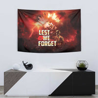 Honouring The ANZAC Spirit Tapestry Gallipoli Lest We Forget