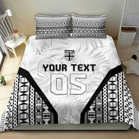 Custom Fiji 2026 Rugby Bedding Set Fijian Tapa Pattern