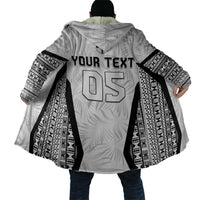 Custom Fiji 2026 Rugby Cloak Fijian Tapa Pattern