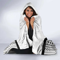 Custom Fiji 2026 Rugby Hooded Blanket Fijian Tapa Pattern