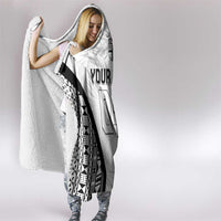 Custom Fiji 2026 Rugby Hooded Blanket Fijian Tapa Pattern