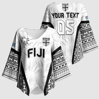 Custom Fiji 2026 Rugby Kimono Sleeve Blouse Fijian Tapa Pattern