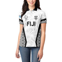 Custom Fiji 2026 Rugby Women Polo Shirt Fijian Tapa Pattern LT05 - Polynesian Pride
