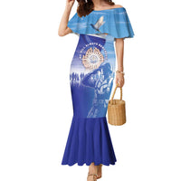 Personalised Marshall Islands Remembrance Day Family Matching Mermaid Dress and Hawaiian Shirt We Will Always Remember