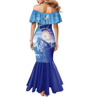 Personalised Marshall Islands Remembrance Day Family Matching Mermaid Dress and Hawaiian Shirt We Will Always Remember