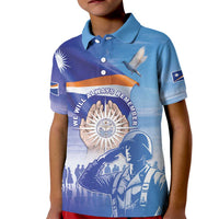 Personalised Marshall Islands Remembrance Day Kid Polo Shirt We Will Always Remember