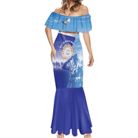 Personalised Marshall Islands Remembrance Day Mermaid Dress We Will Always Remember