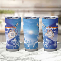 Personalised Marshall Islands Remembrance Day Tumbler Cup We Will Always Remember