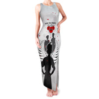 New Zealand ANZAC Day Family Matching Tank Maxi Dress and Hawaiian Shirt For The Nurse Lest We Forget LT05 Mom's Dress White - Polynesian Pride