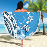 Penrhyn Gospel Day Beach Blanket Cook Islands Tribal Pattern
