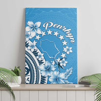 Penrhyn Gospel Day Canvas Wall Art Cook Islands Tribal Pattern