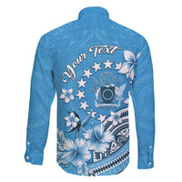 Personalised Penrhyn Gospel Day Family Matching Long Sleeve Bodycon Dress and Hawaiian Shirt Cook Islands Tribal Pattern LT05 - Polynesian Pride
