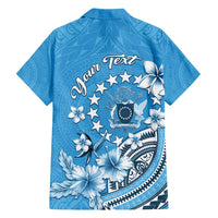 Personalised Penrhyn Gospel Day Family Matching Summer Maxi Dress and Hawaiian Shirt Cook Islands Tribal Pattern