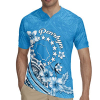 Personalised Penrhyn Gospel Day Rugby Jersey Cook Islands Tribal Pattern