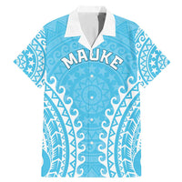 Custom Cook Islands Mauke Family Matching Mermaid Dress and Hawaiian Shirt Polynesian Tribal Tattoo