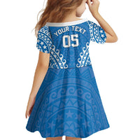 Custom Cook Islands Pukapuka Family Matching Long Sleeve Bodycon Dress and Hawaiian Shirt Polynesian Tribal Tattoo LT05 - Polynesian Pride
