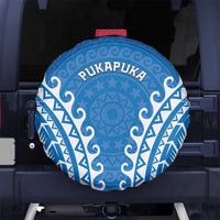 Custom Cook Islands Pukapuka Spare Tire Cover Polynesian Tribal Tattoo
