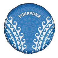 Custom Cook Islands Pukapuka Spare Tire Cover Polynesian Tribal Tattoo