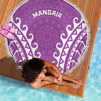 Custom Cook Islands Mangaia Beach Blanket Polynesian Tribal Tattoo