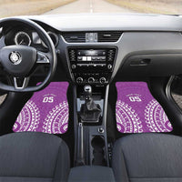 Custom Cook Islands Mangaia Car Mats Polynesian Tribal Tattoo