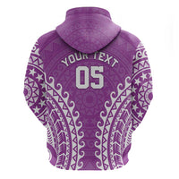 Custom Cook Islands Mangaia Hoodie Polynesian Tribal Tattoo