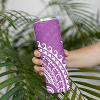 Cook Islands Mangaia Skinny Tumbler Polynesian Tribal Tattoo LT05 - Polynesian Pride