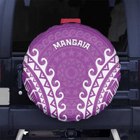 Custom Cook Islands Mangaia Spare Tire Cover Polynesian Tribal Tattoo