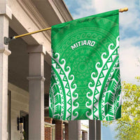 Custom Cook Islands Mitiaro Garden Flag Polynesian Tribal Tattoo