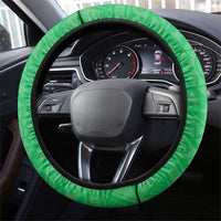 Cook Islands Mitiaro Steering Wheel Cover Polynesian Tribal Tattoo