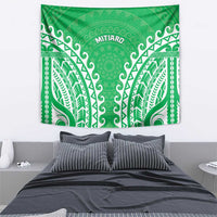 Custom Cook Islands Mitiaro Tapestry Polynesian Tribal Tattoo