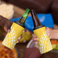 Cook Islands Aitutaki 4 in 1 Can Cooler Tumbler Polynesian Tribal Tattoo LT05 - Polynesian Pride