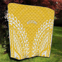 Custom Cook Islands Aitutaki Quilt Polynesian Tribal Tattoo