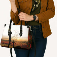 Australia And New Zealand ANZAC Day Leather Bag Battle Of Beersheba LT05 - Polynesian Pride
