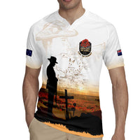 Australia And New Zealand ANZAC Day Rugby Jersey Battle Of Beersheba LT05 - Polynesian Pride