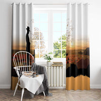 Australia And New Zealand ANZAC Day Window Curtain Battle Of Beersheba LT05 - Polynesian Pride