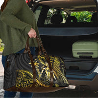 Filipinos Lapu Lapu Hero Travel Bag Gold Polynesian Tribal Tattoo LT05 - Polynesian Pride