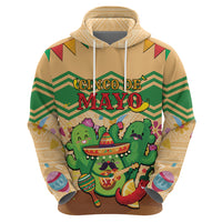 Personalised Hawaii Cinco De Mayo Zip Hoodie Funny Style LT05 - Polynesian Pride
